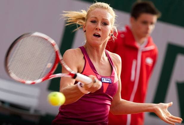 TENNIS - WTA, French Open 2013 PARIS,FRANKREICH,26.MAI.13 - TENNIS - WTA Tennis Damen Tour, Grand Slam, Roland Garros, French Open. Bild zeigt Urszula Radwanska (POL). 