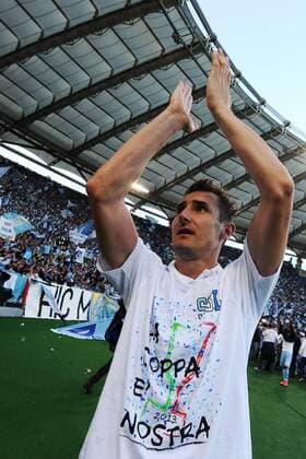 Miroslav Klose Lazio Roma 26 05 2013 - Finale Coppa Italia, Lazio Roma andreaxstaccioli
