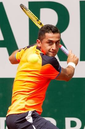 TENNIS - ATP, French Open 2013 PARIS,FRANKREICH,27.MAI.13 - TENNIS - ATP Tennis Herren World Tour, Grand Slam, Roland Garros, French Open. Bild zeigt Nicolas Almagro (ESP). 