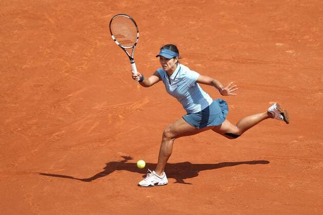 Li Na, CHN, during first round of 2013 French Open at Roland Garros, Paris, 27 05 2013 -