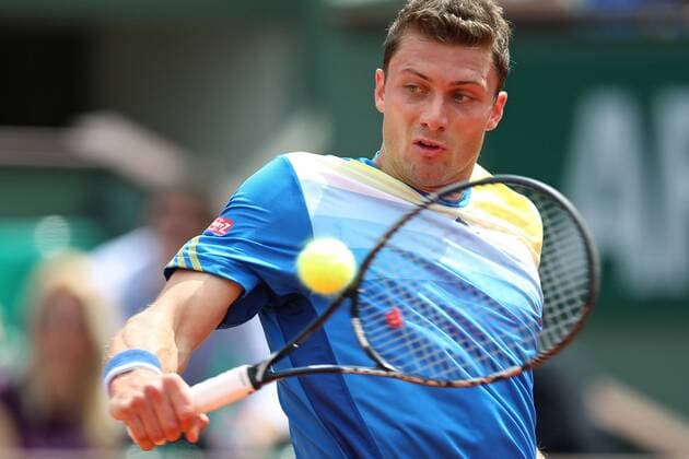 Daniel Brands, GER, during first round of 2013 French Open at Roland Garros, Paris, 27 05 2013 -