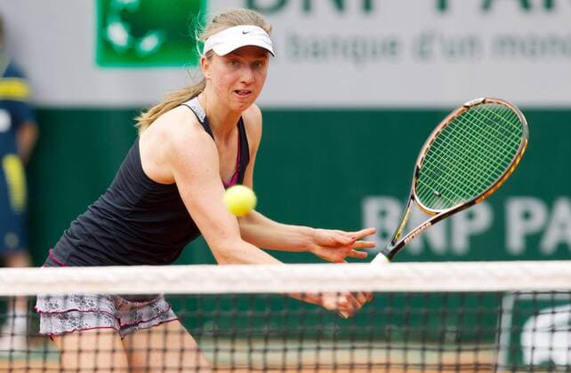 TENNIS - WTA, French Open 2013 PARIS,FRANKREICH,27.MAI.13 - TENNIS - WTA Tennis Damen Tour, Grand Slam, Roland Garros, French Open. Bild zeigt Mona Barthel (GER). 