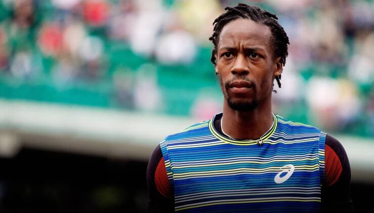 TENNIS - ATP, French Open 2013 PARIS,FRANKREICH,27.MAI.13 - TENNIS - ATP Tennis Herren World Tour, Grand Slam, Roland Garros, French Open. Bild zeigt Gael Monfils (FRA). 