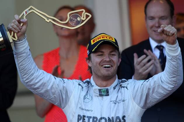 26.05.2013- Race, Nico Rosberg (GER) Mercedes AMG F1 W04 race winner 