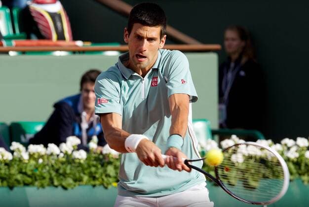 TENNIS - ATP, French Open 2013 PARIS,FRANKREICH,28.MAI.13 - TENNIS - ATP Tennis Herren World Tour, Grand Slam, Roland Garros, French Open. Bild zeigt Novak Djokovic (SRB). 