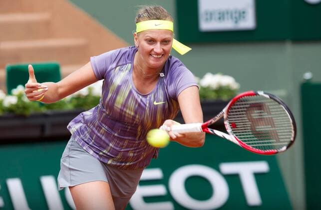 TENNIS - WTA, French Open 2013 PARIS,FRANKREICH,29.MAI.13 - TENNIS - WTA Tennis Damen Tour, Grand Slam, Roland Garros, French Open. Bild zeigt Petra Kvitova (CZE). 