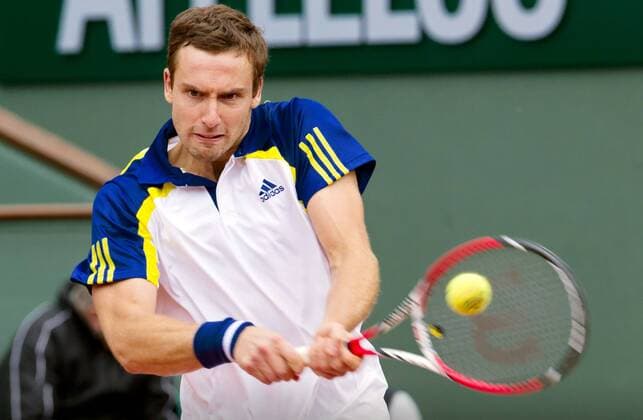 TENNIS - ATP, French Open 2013 PARIS,FRANKREICH,29.MAI.13 - TENNIS - ATP Tennis Herren World Tour, Grand Slam, Roland Garros, French Open. Bild zeigt Ernests Gulbis (EST). 
