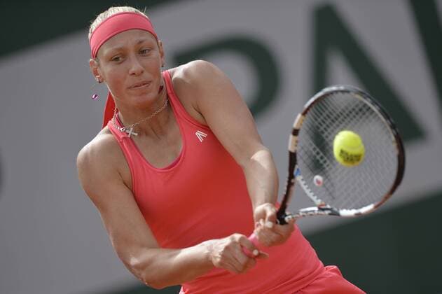 PARIS, 29.05.2013, Yanina Wickmayer (BEL) bei den Tennis French Open 2013 in Paris