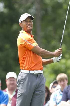 May 30, 2013: Tiger Woods tees of on the par 4 hole no.1 during the first round of The Memorial Tournament at Muirfield Village Golf Club in Dublin, Ohio PGA Golf Herren 2013: The Memorial Tournament MAY 30 - ZUMAct5