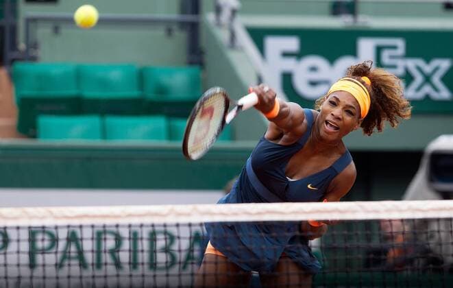 TENNIS - WTA, French Open 2013 PARIS,FRANKREICH,31.MAI.13 - TENNIS - WTA Tennis Damen Tour, Grand Slam, Roland Garros, French Open. Bild zeigt Serena Williams (USA). 