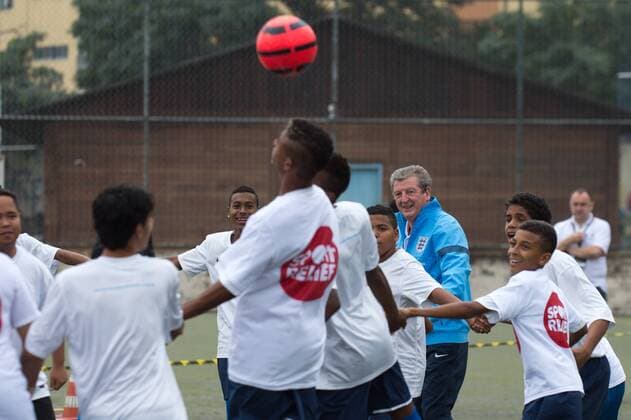 Roy Hodgson during visiting of Projeto Relief (Bola pra Frente). Rio de Janeiro RJ, Brasil 31 05 2013. x(11)xCelsoxPupox xFotoarenax 