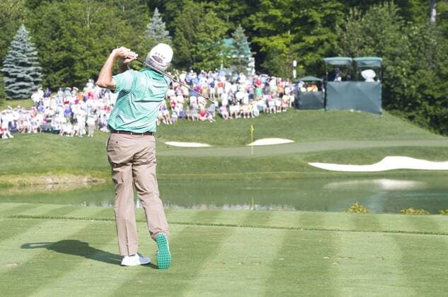 May 31, 2013: Fred Couples tees off on the par 3 no.12 during the second round of The Memorial Tournament at Muirfield Village Golf Club in Dublin, Ohio PGA Golf Herren 2013: The Memorial Tournament MAY 31 - ZUMAct5