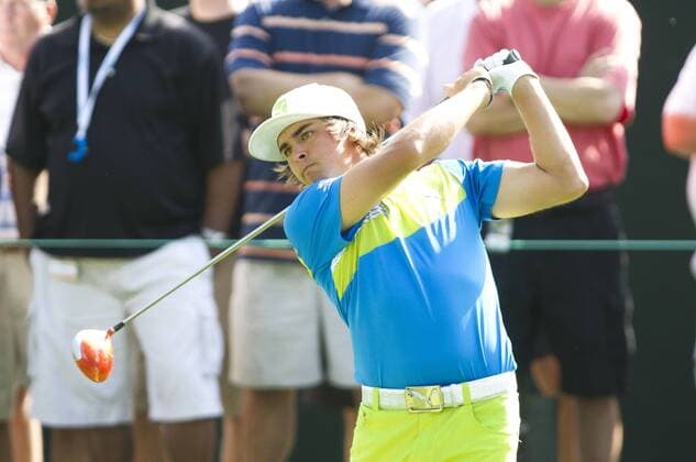 May 31, 2013: Rickie Fowler tees off on hole no.15 during the second round of The Memorial Tournament at Muirfield Village Golf Club in Dublin, Ohio PGA Golf Herren 2013: The Memorial Tournament MAY 31 - ZUMAct5
