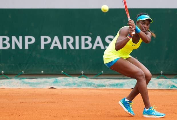 TENNIS - WTA, French Open 2013 PARIS,FRANKREICH,01.JUN.13 - TENNIS - WTA Tennis Damen Tour, Grand Slam, Roland Garros, French Open. Bild zeigt Sloane Stephens (USA). 