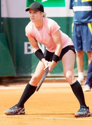 TENNIS - WTA, French Open 2013 PARIS,FRANKREICH,01.JUN.13 - TENNIS - WTA Tennis Damen Tour, Grand Slam, Roland Garros, French Open. Bild zeigt Bethanie Mattek-Sands (USA). 