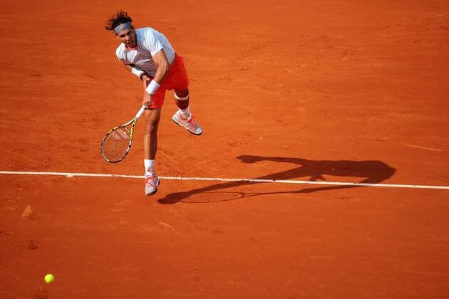 Rafael Nadal (ESP) TENNIS : Roland Garros 2013 - Internationaux de France - ATP Tennis Herren ou WTA Tennis Damen - 01 06 2013 TennisMagazine Panoramic 