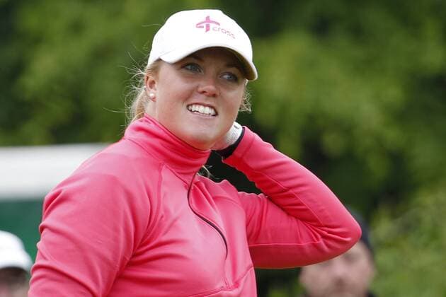 München, 01.06.2013, UniCredit Ladies German Open 2013, Golfpark Gut Häusern, Spielerin Rebecca Sorensen SWE Golfturnier