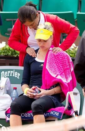 TENNIS - WTA, French Open 2013 PARIS,FRANKREICH,03.JUN.13 - TENNIS - WTA Tennis Damen Tour, Grand Slam, Roland Garros, French Open. Bild zeigt Maria Kirilenko (RUS). 