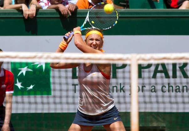 TENNIS - WTA, French Open 2013 PARIS,FRANKREICH,05.JUN.13 - TENNIS - WTA Tennis Damen Tour, Grand Slam, Roland Garros, French Open. Bild zeigt Victoria Azarenka (BLR). 