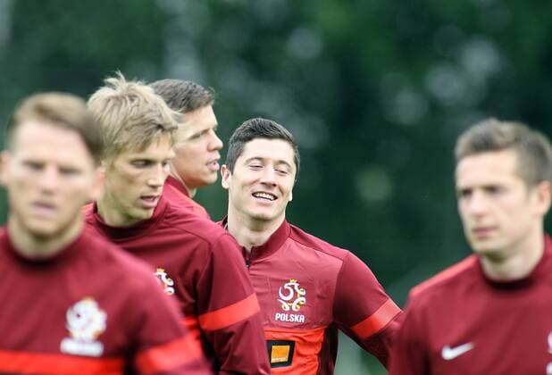 Krakow, 05.06.2013 - Nationalteam Polen - Training - ROBERT LEWANDOWSKI -  130605MIS019