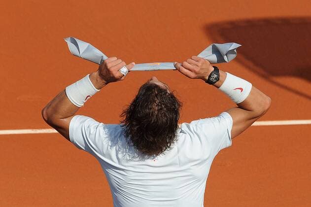 Rafael Nadal (Spain) TENNIS : Roland Garros - French Open 2013 - 05 06 2013 NLeGouic FEP Panoramic 
