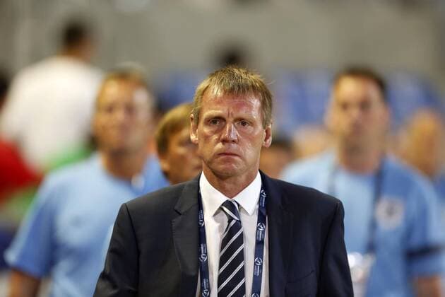 England s Stuart Pearce looks on - England U21 vs Italy U21 - UEFA U21 Championship 2013 - Bloomfield Stadium - Tel Aviv - 05 06 2013 - EDITORIAL USE ONLY. No use with unauthorised audio, video, data, fixture lists, club league logos or live services. Online in-match use limited to 120 images, no video emulation. No use in betting, games or single club league player publications.