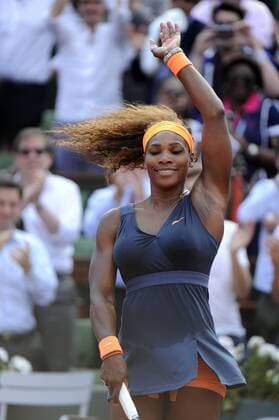 06.06.2013 Paris, France. Serena Williams of the United States of America in action French Open from Roland Garros. xDavidxEmmx  ActionPlus20296416