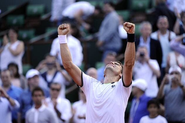 07.06.2013 Paris, France. David Ferrer in the SemiFinal of the French Open from Roland Garros. xDavidxEmmx  ActionPlus20311509