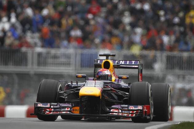 Motorsports: FIA Formula One World Championship 2013, Grand Prix of Canada, 1 Sebastian Vettel (GER, Infiniti Red Bull Racing), xHOCHxZWEIx