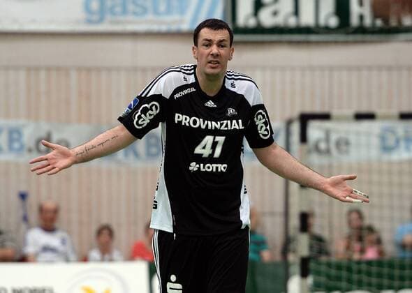 08.06.2013, xjhx, Handball HBL, TV Grosswallstadt - THW Kiel, v.l. Marko Vujin (THW Kiel)