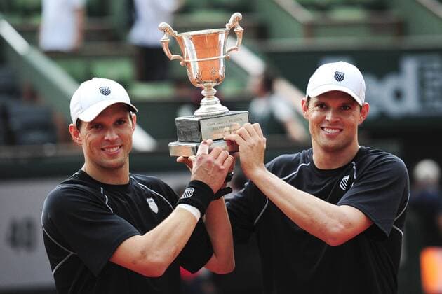 Bob and Mike Bryan (usa) - TENNIS : Internationaux de France de Roland Garros 2013 - 08 06 2013 JBAutissier 