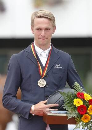 Balve Schloß Wocklum 09.06.2013 Balve Optimum Deutsche Meisterschaften Springen: Patrick Stühlmeyer (Bronze)