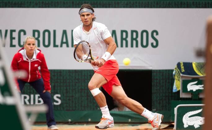 TENNIS - ATP, French Open 2013 PARIS,FRANKREICH,09.JUN.13 - TENNIS - ATP Tennis Herren World Tour, Grand Slam, Roland Garros, French Open, Finale. Bild zeigt Rafael Nadal (ESP). 