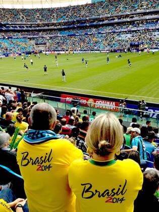 PORTO ALEGRE, RS - 09 06 2013: Fans Brasilien, Arena do Gremio. ( x(326)xCarlosxEduardoxdexQuadrosx  (17020)