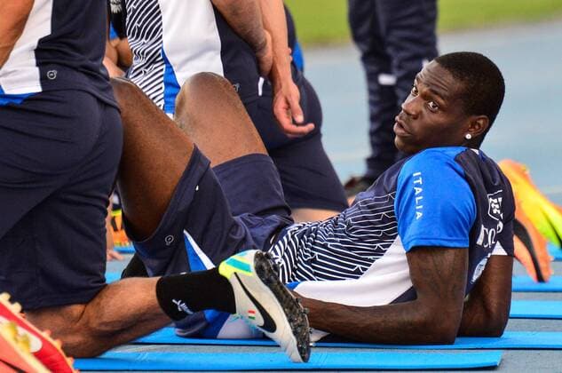 Mario BALOTELLI - Training Italien. RIO DE JANEIRO RJ, Brasil 10 06 2013. ( x(11)xCelsoxPupox xFotoarenax  (17034)