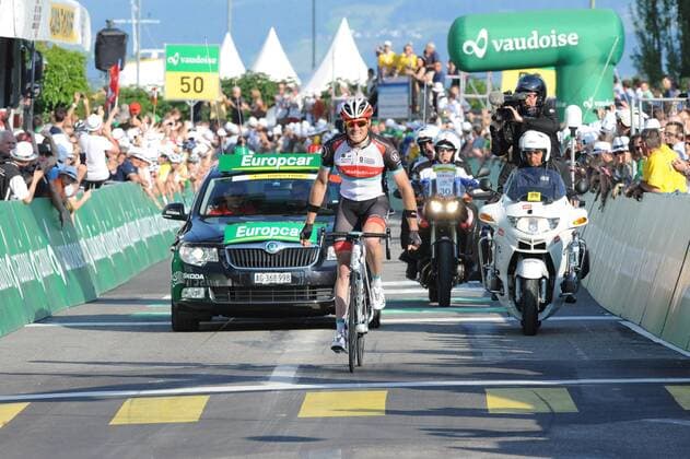 2013, Tour de Suisse, 6. Etappe Leuggern - Meilen, Radioshack - Leopard 2013, Rast Gregory, Meilen 