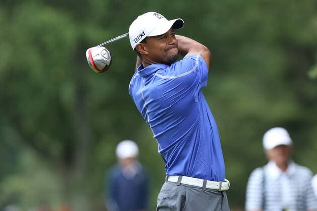 June 13 2013: Tiger Woods during the first round at the 2013 U.S. Open hosted by Merion Golf Club in Ardmore, PA. GOLF: JUN 13 PGA Golf Herren - U.S. Open - First Round Icon1306130791 EDITORIAL USE ONLY