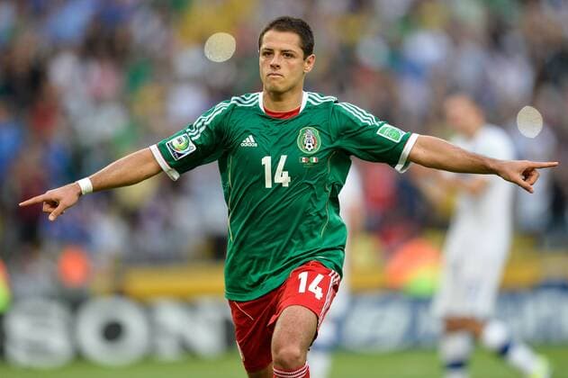RIO DE JANEIRO, RJ - 16 06 2013: MEXICO vs ITALY: - Javier Hernandez (Chicharito) - Confed Cup - Maracana. ( x(11)xCelsoxPupox xFotoarenax  (17126)