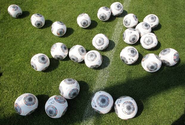 Leipzig, 18.06.2013, Fußball, 3. Liga - 2013 - 2014 , Im Bild: Torfabrik , der neue Spielball von Adidas für die kommende Saison