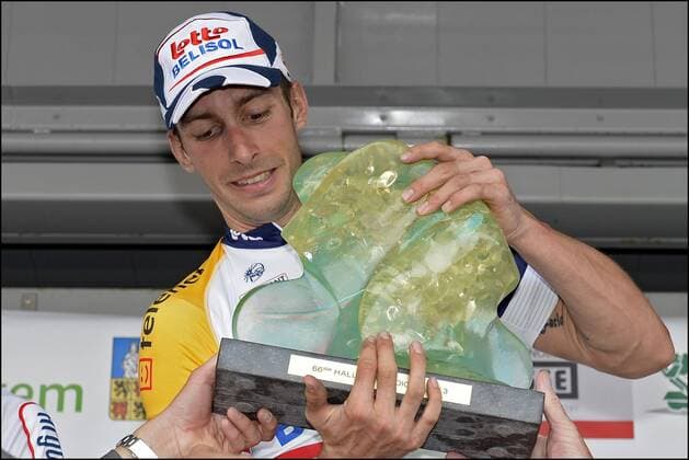 Kenny De Haes (Belgium Team Lotto Belisol) CYCLISME : Course Halle - Ingooigen - Halle - 19 06 2013 Photonews Panoramic 