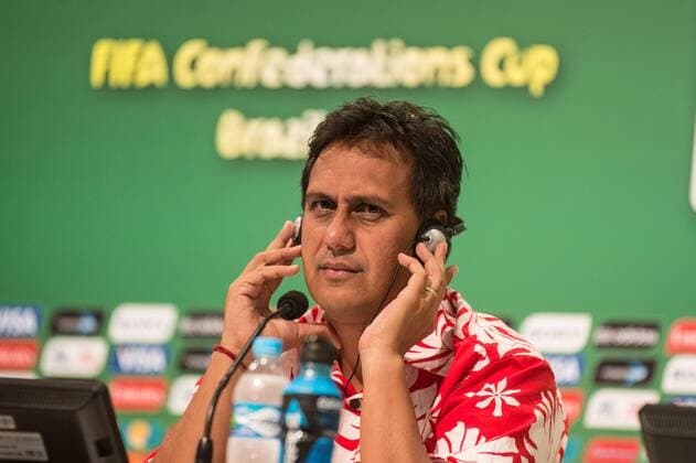 Nationaltrainer Eddy ETAETA (Tahiti) PK. RIO DE JANEIRO RJ, Brasil 19 06 2013. ( x(11)xCelsoxPupox xFotoarenax  (17233)