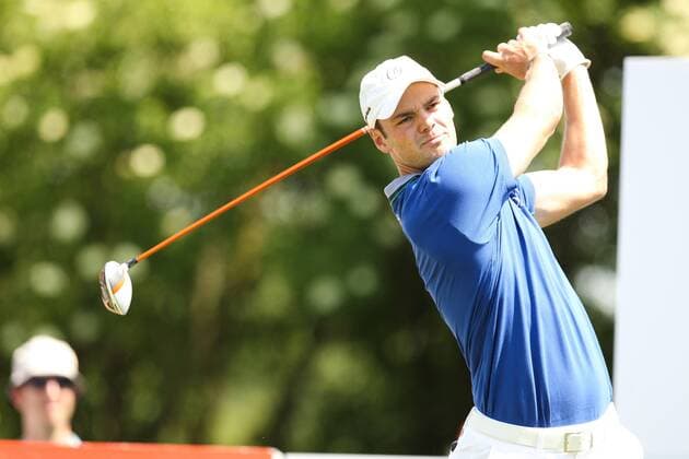 Martin KAYMER (GER) am Abschlag, Tee EP_ckt