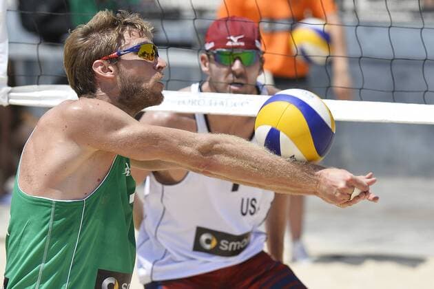 Sebastian Dollinger Germany Roma 21 6 2013 Foro Italico FIVB Beach Volleyball World Tour Men s smart Grand Slam Rome 2013 Foto Andrea Staccioli Insidefoto andreaxstaccioli