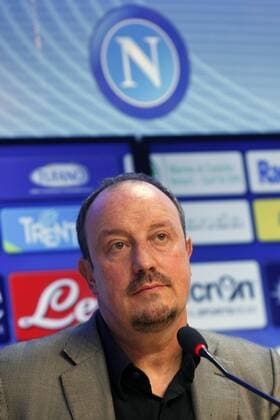 Neapel, Italien - Pressekonferenz zur Vorstellung des neuen Trainers des SSC Neapel - Im Bild: RAFAEL BENITEZ