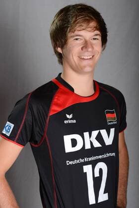 Volleyball, Fotoshooting Nationalmannschaft Herren 21.06.13, Arena Bremen, Bremen Ferdinand Tille ( 12 GER)