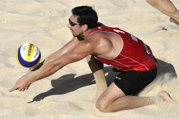 Jonathan Erdmann Germany Roma 22 6 2013 FIVB Beach Volleyball World Tour Smart Grand Slam Rome 2013 andreaxstaccioli