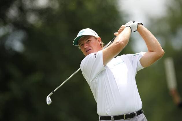 Ernie ELS (RSA) am Abschlag, Tee EP_ckt