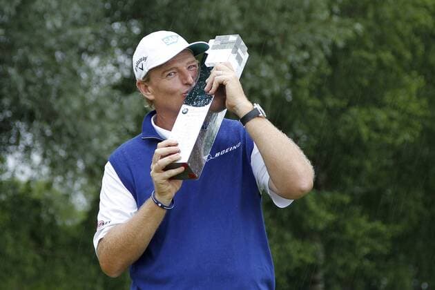 München, 23.06.2013, BMW International Open 2013, GC München Eichenried, Sieger des Turniers Erni Els RSA Golfturnier