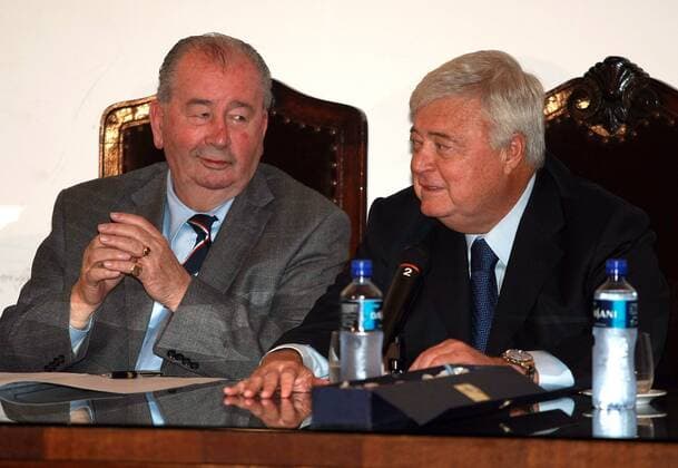 Julio Grondona (AFA) und Ricardo Terra Teixeira (CBF). Javier GarciaMartino Photogamma.
