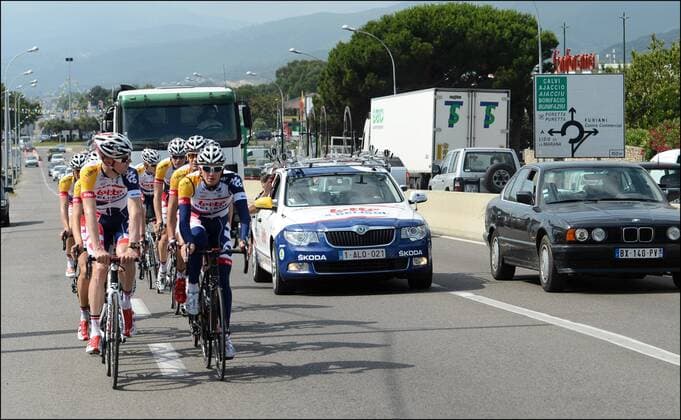 Bak Lars Ytting (Den) - Bart De Clercq (Bel) - Andre Greipel (Dui) - Adam Hansen (Aus) - Greg Henderson (Nzi) - Jurgen Roelandts (Bel) - Marcel Sieberg (Dui) - Jurgen Van den Broeck (Bel) - Frederik Willems (Bel) CYCLISME : Entrainement Equipe Lotto Belisol - Tour De France - Porto Vecchio - 26 06 2013 Photonews Panoramic SteveDarcisofBelgiumpicturedduringhispressconferenceannoncinghiswithdrawof thechampionshipsWimbledon2013 atWimbledonLondonEngland2ßJune2013- PicturebyPhilippeCrochet PhotoNews 